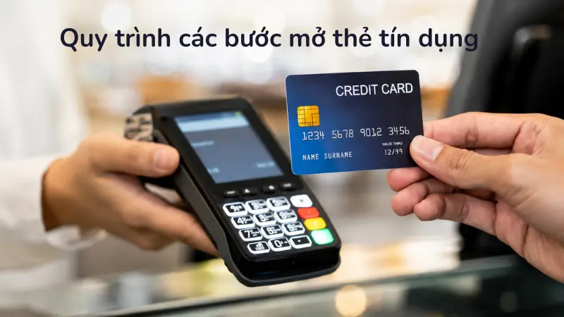 Với hình thức mở thẻ online qua Mobile Banking, quy trình sẽ được duyệt tự động sau bước xác thực sinh trắc học và thẻ cứng sẽ được gửi về tận nhà.